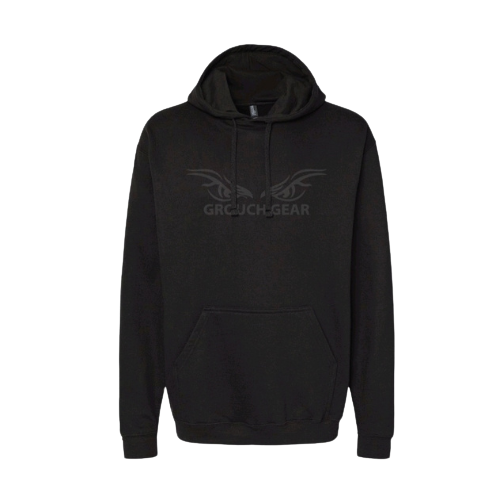 Black on Black Pullover Hoodie