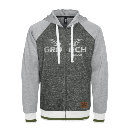 Unisex Initial Full Zip Cabin Hoodie