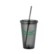 Double Wall Tumbler w/ Straw ~ Variety of Colors