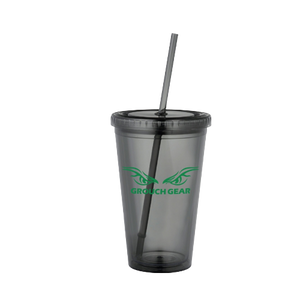 Double Wall Tumbler w/ Straw ~ Variety of Colors