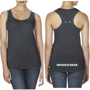 Ladies Racerback Tank Grey
