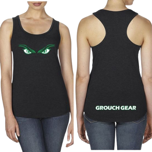 Ladies Racerback Tank Black