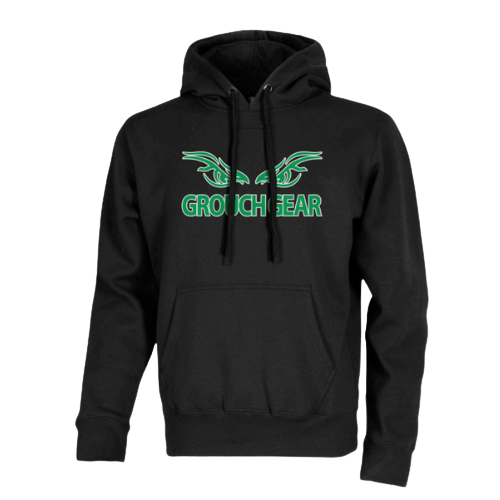Men's Initial Felt Print Pullover Hoodie