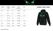 Unisex Everyday Fleece Pullover Hoodie ~ Variety of Colors Flat Print Size Chart