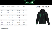 Unisex Extra Heavy Hooded Pullover Size Chart